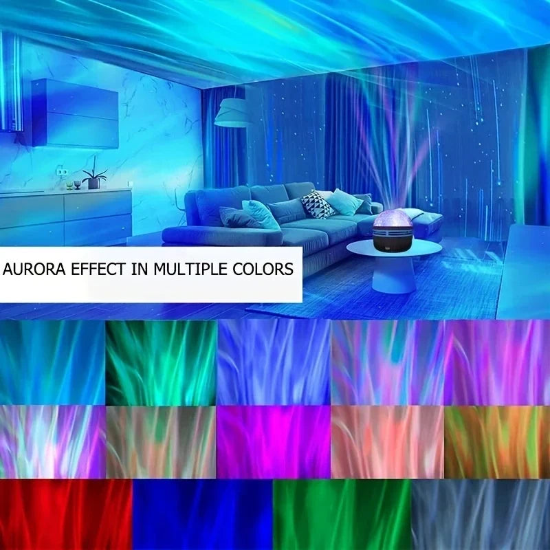 LED Galaxy Night Light Projector