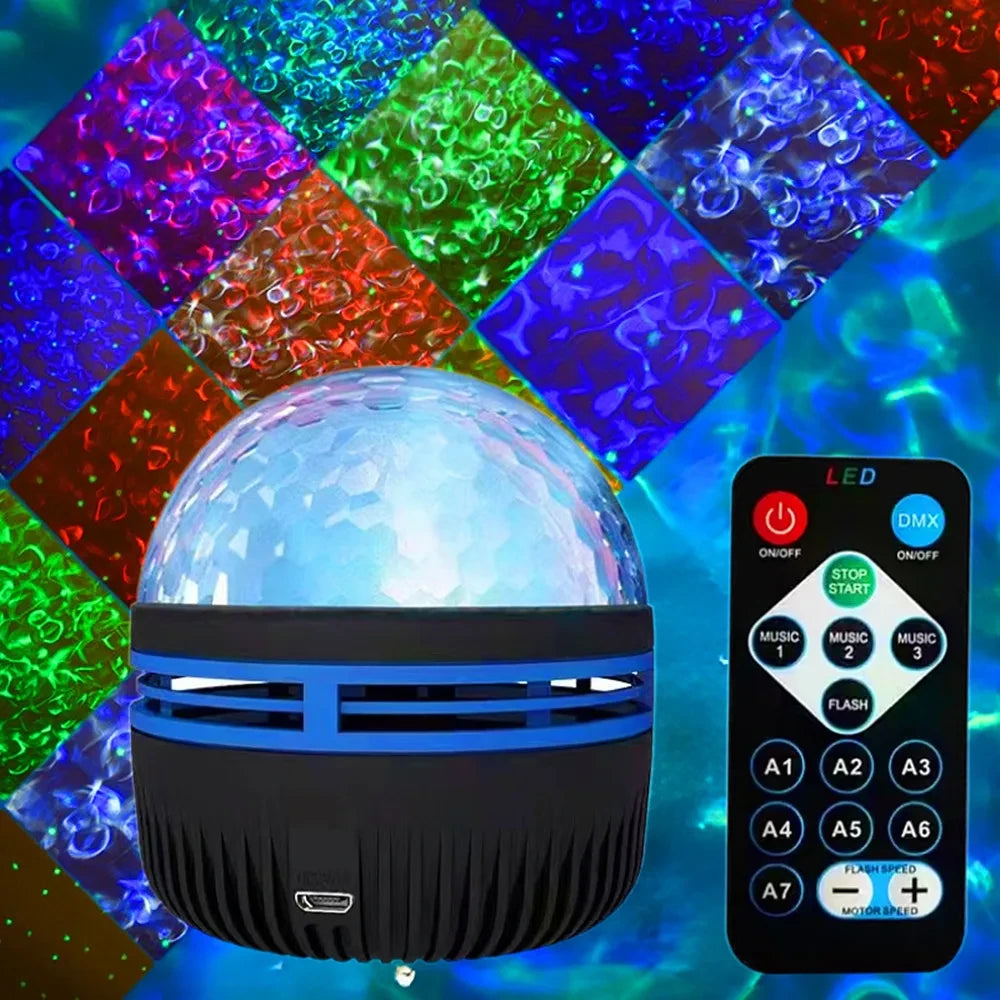 LED Galaxy Night Light Projector